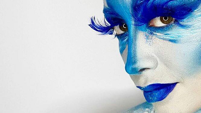 Level 3 Media Make-up student Danielle Morris