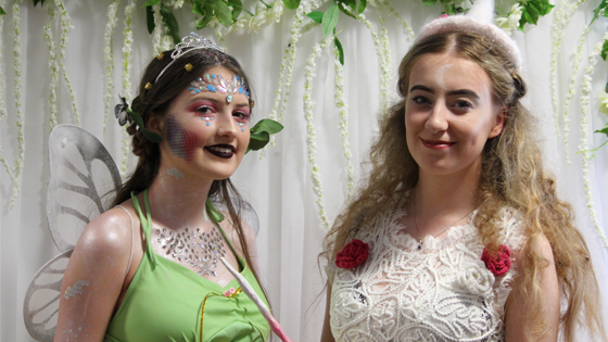 Picture of our students modelling