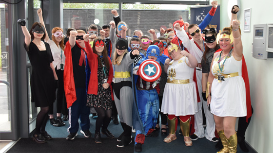 Superhero day KCC
