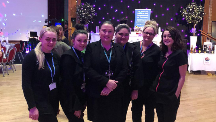Picture of our students at The Venue