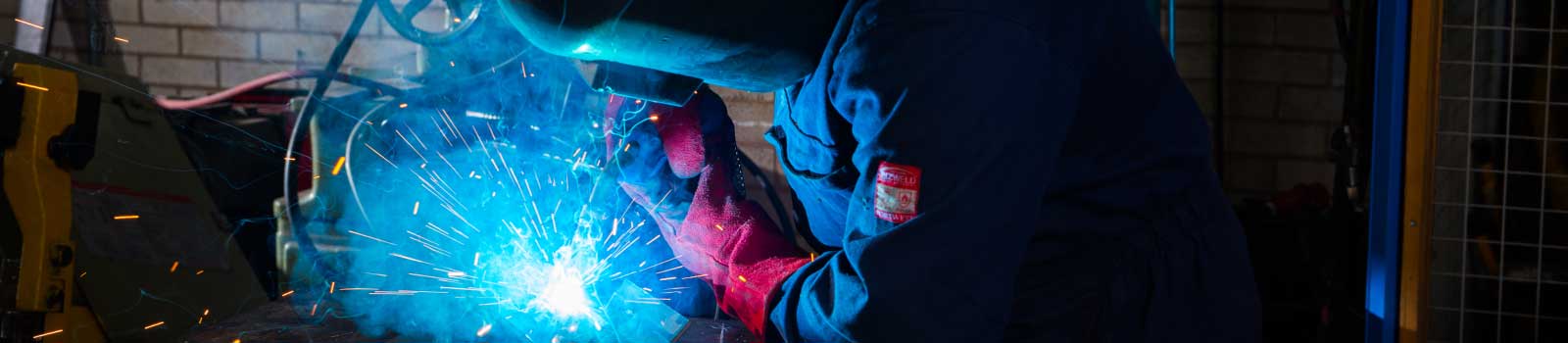 Picture of someone welding