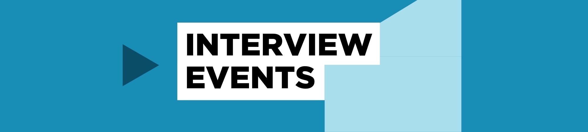 Interview Events - Web Header