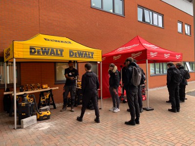Picture of our students attending our Trade Day