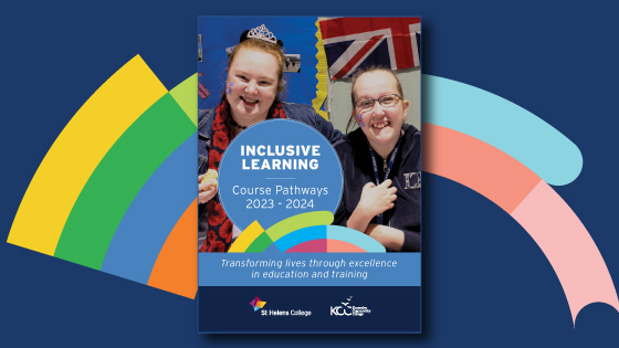 Picture showing the front cover of our Inclusive Learning booklet