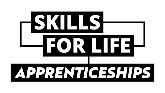 Picture which says Skills for Life Apprenticeships