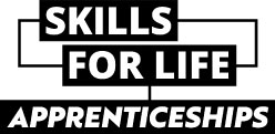 Image which says Skills for Life Apprenticeships