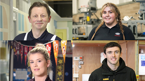 Picture of our apprentices