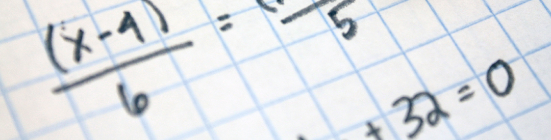 Picture of maths equations