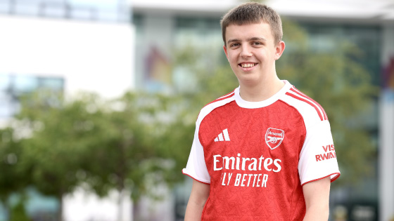 Picture of our student Dale