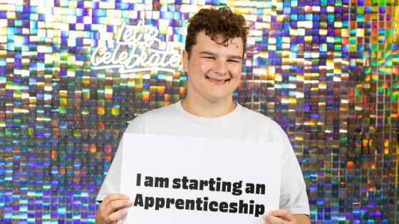 Picture of our student Harry