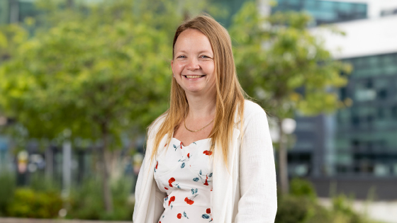 Picture of our student, Taz